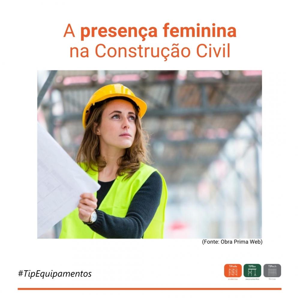 A presença feminina na Construção Civil 